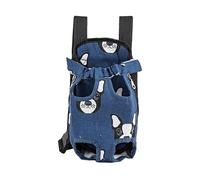 Furry Pawsy Carrier, Furry Pawsy Cat Carrier, Pet Carrier Backpack, Cat Carrier Bag with Leg Holes, Easy-fit Chest Carrier for Small Dogs Cats Puppies (X-Large,B-Dog)