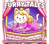 Furry Tales Coloring Book: Cat Adventure Coloring Pages Inspired by Fairy Tales, Whimsical Forests, Magical Moments, and Cute Characters for All Ages