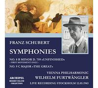 Furteangler - Symphonies N°8 Et N°9