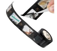 Furtryvl Calcomanías para planificadores y calendarios - Diseño de película cinta de 365 días para álbumes de recortes, calendario, planificador familiar, para papelería de mujeres, niñas, niños, aula