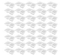 Furtryvl Contenedor de condimentos de doble compartimento | Contenedores de salsa portátiles reutilizables - Paquetes de aperitivos organizados de fácil acceso con tapa para condimentos para llevar