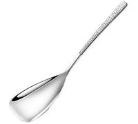 Furtryvl Cucharas para servir buffet, cucharas de servir de acero inoxidable, cucharas de cubiertos para medir cocinar, comer, restaurantes, bodas, utensilios de acero inoxidable