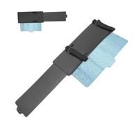 Furtryvl Visera polarizada para coche, extensión bloqueadora solar, accesorios automotrices para una visión más clara, fijación de sombra con lente y parasol lateral