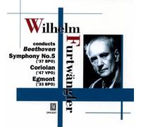 Furtwängler W. / Beethoven : Symphonie n° 5, Ouvertures