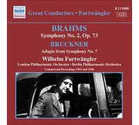 Furtwangler - Brahms : Symphonie N°2 - Bruckner : Symphonie N°7 (Adagio)