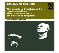 Furtwangler - les 4 symphonies - concerto pour piano n°2 - variations sur un theme de haydn
