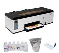 Furvveerr A3 Máquina de Impresión de Transferencia de Impresora A3 XP600 DTF con Sistema de Mezcla de Tinta Blanca y Sistema de Circulación para Impresión DIY,Impresora Directa a Película