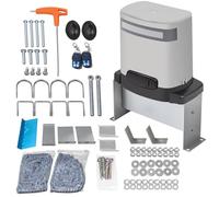 Furvveerr Motor Puerta Corredera 800 kg,Abridor Automático de Puerto,24 V,Abrir Puertas Para Garaje Eléctrico,Puertas Correderas,Abridor Deslizante,Inducción Infrarroja,Interruptores Fotográficos