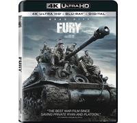 Fury (4K UHD Blu-ray) Brad Pitt Shia LaBeouf Logan Lerman (Importación USA)