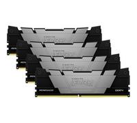 Kingston FURY Renegade 64GB 3600 DDR4 CL16 DIMM (Kit de 4) Memoria gamer para Ordenadores de sobremesa - KF436C16RB12K4/64