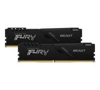 Kingston Technology FURY Beast 32GB 3600MT/s DDR4 CL18 DIMM (Kit de 2) Black