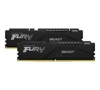 FURY Beast 64GB 5200MT/s DDR5 CL40 DIMM (Kit de 2) Black, Memoria RAM negro, 64 GB, 2 x 32 GB, DDR5, 288-pin DIMM
