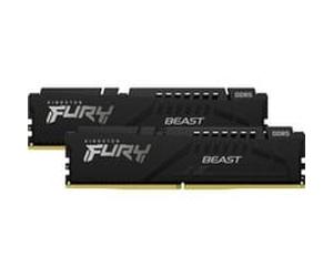FURY Beast 64GB 5200MT/s DDR5 CL40 DIMM (Kit de 2) Black, Memoria RAM negro, 64 GB, 2 x 32 GB, DDR5, 288-pin DIMM