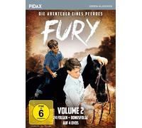 Fury - Die Abenteuer eines Pferdes, Vol. 2 / Weitere 24 Folgen der Kultserie + Bonusfolge (Pidax Serien-Klassiker) [DVD]