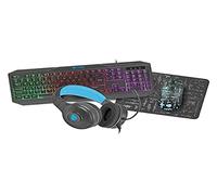 Fury ThunderStreak 3.0 - Combo Gaming Teclado+Raton+Auriculares+Alfombrilla, Versión Español