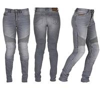 Furygan 6325 - 9 Jean Mujer purdey gris 38