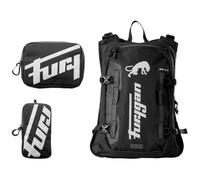 Furygan ADV 20L+ - Mochila Moto 20 Litros - Impermeable | Funda Portátil 15" - Compatible Airbag