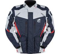 Furygan Apalaches Chaqueta textil de motocicleta, blanco-rojo-azul, tamaño M para Hombres