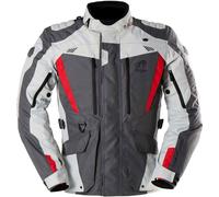 Furygan Apalaches Evo, chaqueta textil impermeable 5XL male Gris/Gris Claro/Rojo