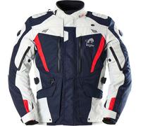Furygan Apalaches Evo, chaqueta textil impermeable S male Azul Oscuro/Gris Claro/Rojo