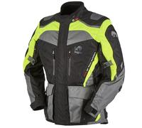 Furygan Apalaches, chaqueta textil impermeable L male Negro/Amarillo Neón