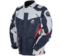 Furygan Apalaches Chaqueta textil de motocicleta, blanco-rojo-azul, tamaño S para Hombres