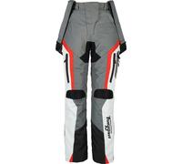 Furygan Apalaches, pantalones textiles impermeables mujer M female Gris/Gris Claro/Rojo
