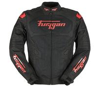 Furygan Atom Vented Evo, chaqueta textil M male Negro/Rojo