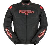 Furygan Atom Vented Evo, chaqueta textil L male Negro/Rojo