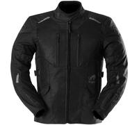 Furygan Brooks Vented+ Chaqueta textil impermeable para motocicleta, negro, Talla L