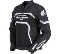 Cazadora moto Mystic Evo Vented Black White - Talla S