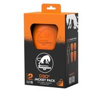 Furygan - Conjunto de protección de Hombros y Codos D3O L2 Unisex - Protección Invisible, Circulación de Aire Óptima, Tecnología D3O para Flexibilidad y Rendimiento (1 Lote), Naranja