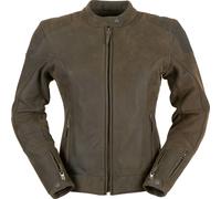 Furygan Debbie, chaqueta de cuero para mujeres M female Marrón