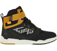 Furygan Get Down Zapatos de moto, negro/marrón, Talla 41