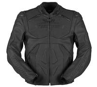 Furygan Ghost - Chaqueta de piel para motocicleta, para hombre, color negro, Negro, M