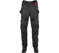 Furygan Gravity, pantalones textiles impermeables XXL male Negro/Rojo