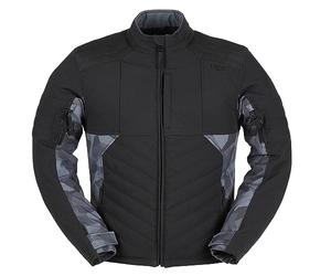Furygan Icetrack Chaqueta, Negro-Camouflaje, S para Hombre