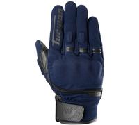 Furygan Jet D3O Evo Guantes de moto, negro-azul, tamaño M para Hombres