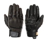 Furygan Jet D3O EVO - Guantes de Moto para Hombre - Palma 100% Cuero - Confort - Guantes de Verano - Transpirable y Ligero - Compatible con Pantallas - Pantalla táctil