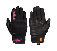 Furygan Jet D3O Lady Moto Mujer - 100% Palma de Cuero táctil - Confort - Guantes de Verano - Transpirables y Ligeros
