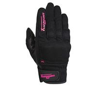 Furygan Jet D3O Lady Moto Mujer - 100% Palma de Cuero táctil - Confort - Guantes de Verano - Transpirables y Ligeros