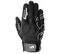 Furygan Jet Neon D3O - Guantes de Moto para Hombres - Palma 100% de Cuero - Confort - Guantes de Verano - Transpirables y Ligeros - Compatibles con Pantalla táctil - Pantalla táctil