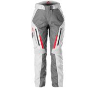 Furygan Killington Pantalones textiles de moto para mujer, gris-blanco, tamaño L