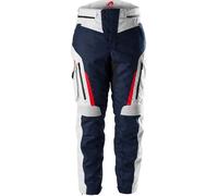 Furygan Killington Pantalones Textiles de Moto, blanco-rojo-azul, tamaño XL para Hombres