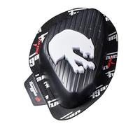 Furygan Knie Sliders-Rodillera para Moto Pista de Carreras, Ligeros, Resistentes, competición MotoGP Moto3, Color Blanco, Rojo y Negro, Unisex Adulto