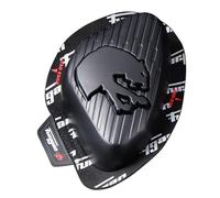 Furygan Knie Sliders-Rodillera para Moto Pista de Carreras, Ligeros, Resistentes, competición MotoGP Moto3, Color Blanco, Rojo y Negro, Unisex Adulto