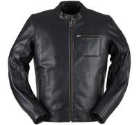 Furygan L'Audacieux Chaqueta de cuero de motocicleta, negro, tamaño XL para Hombres