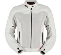 Furygan Mistral Evo 3 Chaqueta textil para motocicletas para damas, Blanco, Talla S