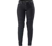 Furygan Purdey Evo Slim Vaqueros de moto para mujer, negro, tamaño 26 32