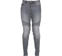 Furygan Purdey Pantalones vaqueros de las señoras motos, gris, Talla 44